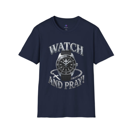Watch and Pray! Heavyweight Graphic Tee – The Stealth Tactical Edition