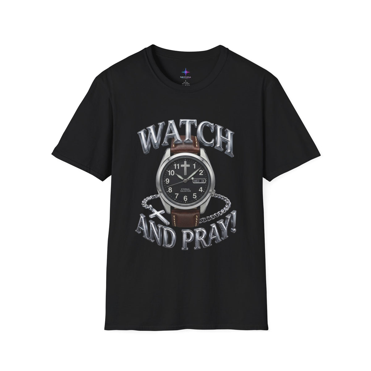 Watch and Pray! Heavyweight Graphic Tee – The Field Duty Edition