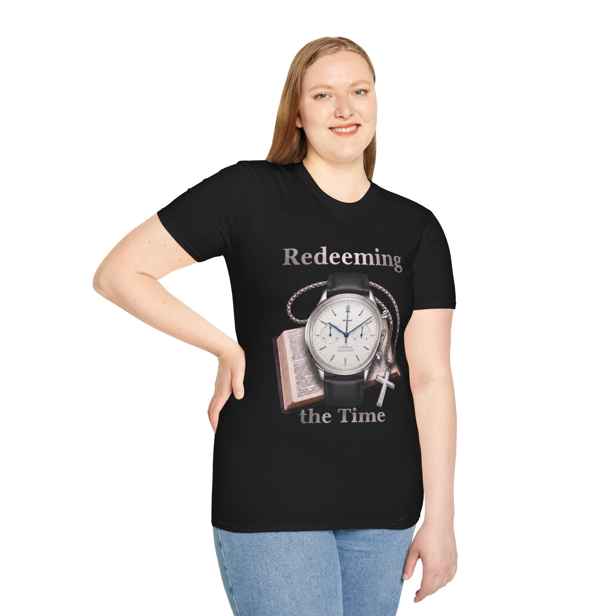 Redeeming the Time Graphic Tee – Classic Chronograph Edition
