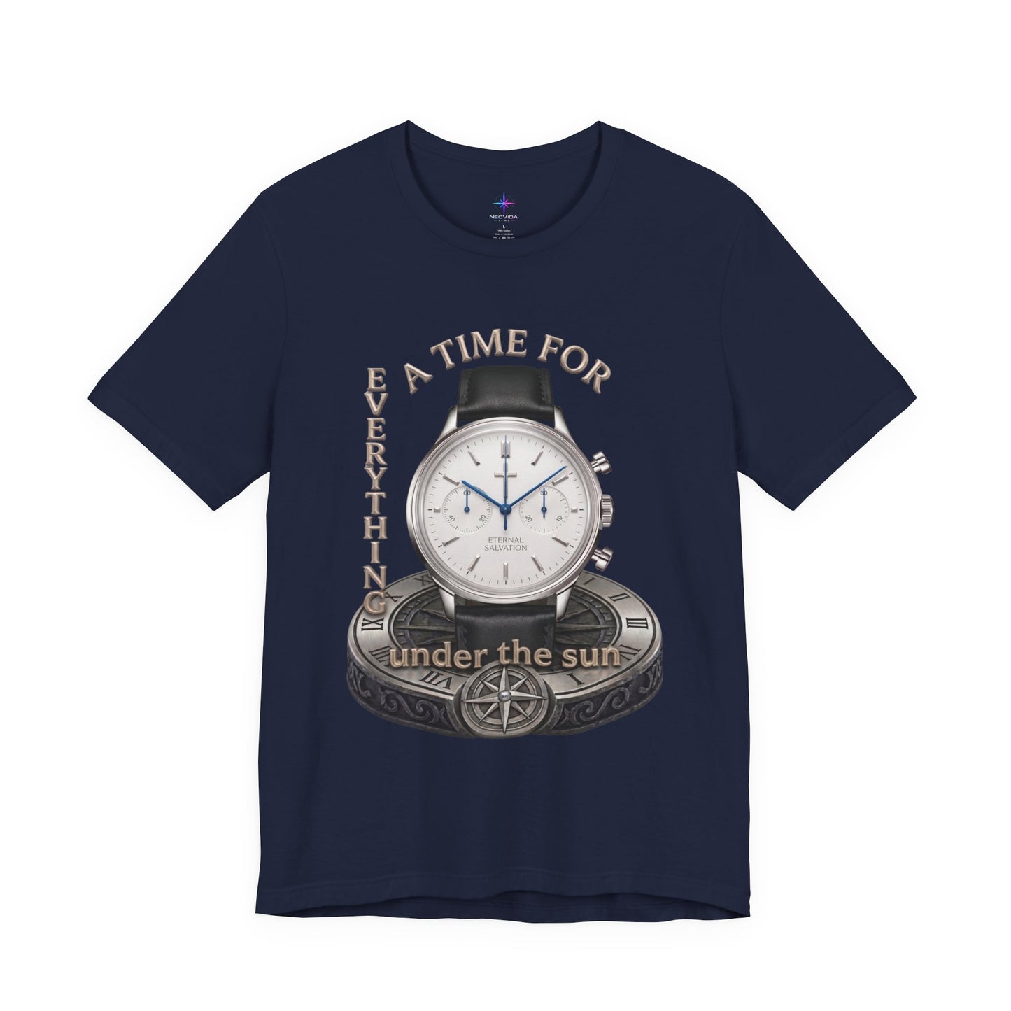 "A Time for Everything" Chronograph Graphic T-Shirt