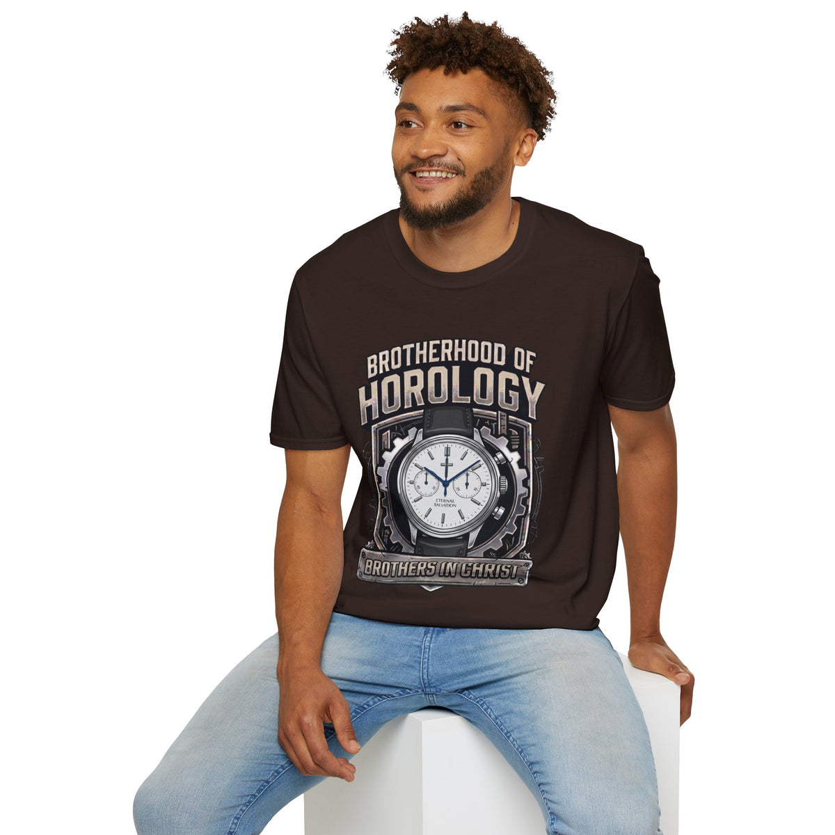 Brotherhood of Horology Heavyweight Graphic Tee – The Chronograph Edition