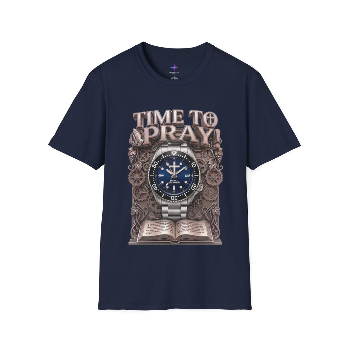 Time to Pray GMT Diver Graphic T-Shirt