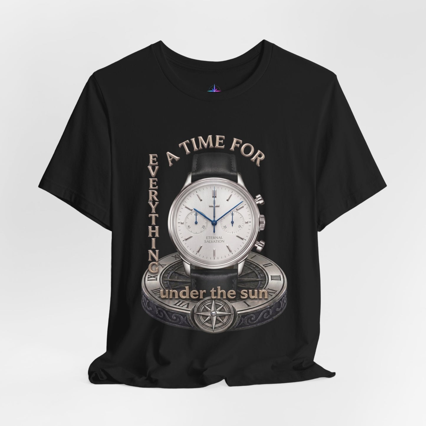 "A Time for Everything" Chronograph Graphic T-Shirt