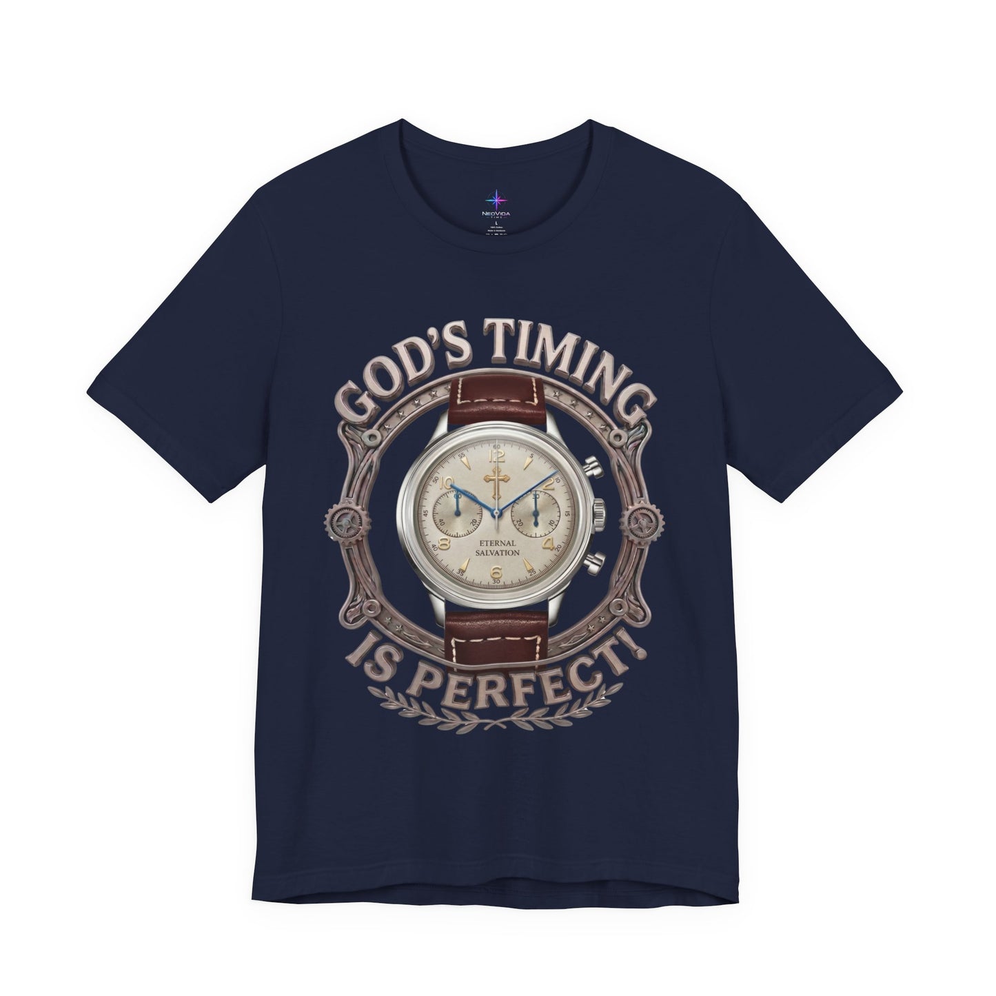 God's Timing Is Perfect Watch Lover T-Shirt | Christian Graphic Tee 7