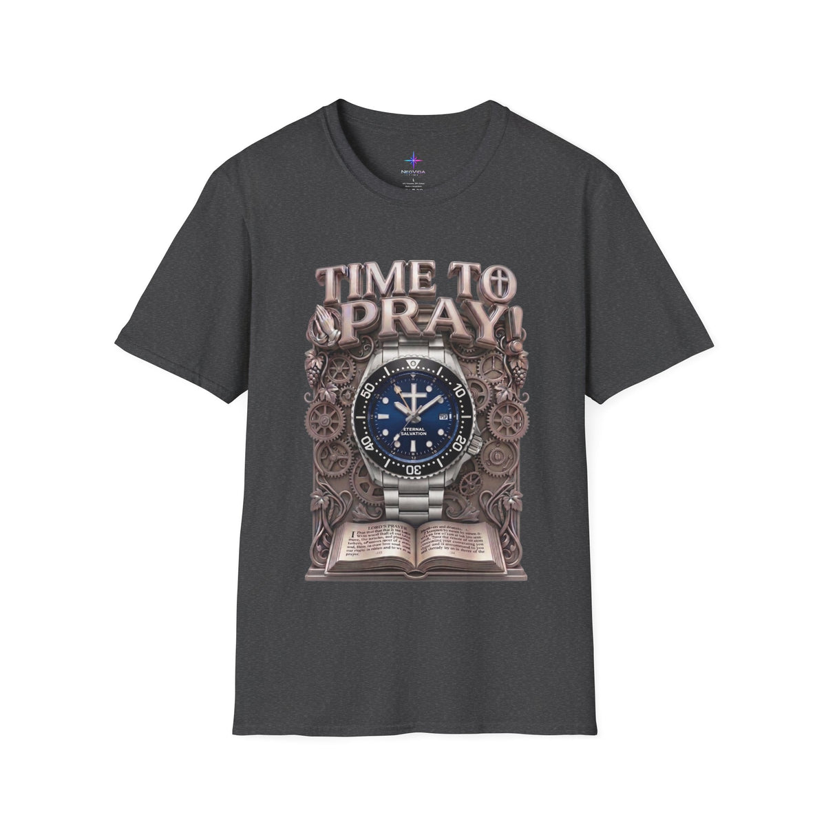 Time to Pray GMT Diver Graphic T-Shirt