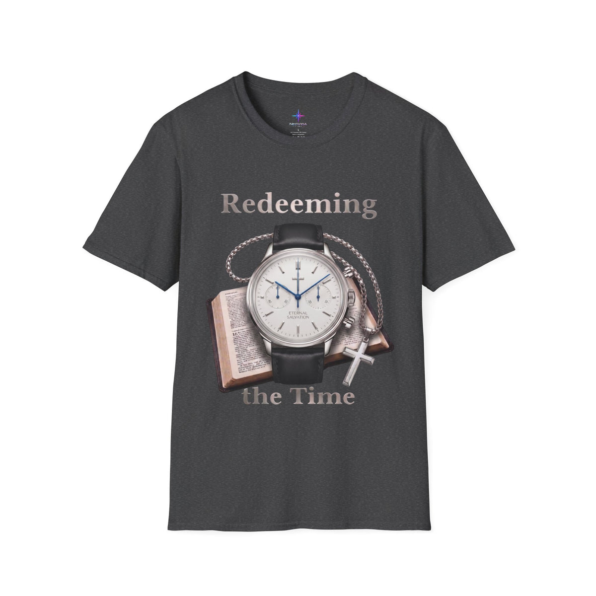 Redeeming the Time Graphic Tee – Classic Chronograph Edition