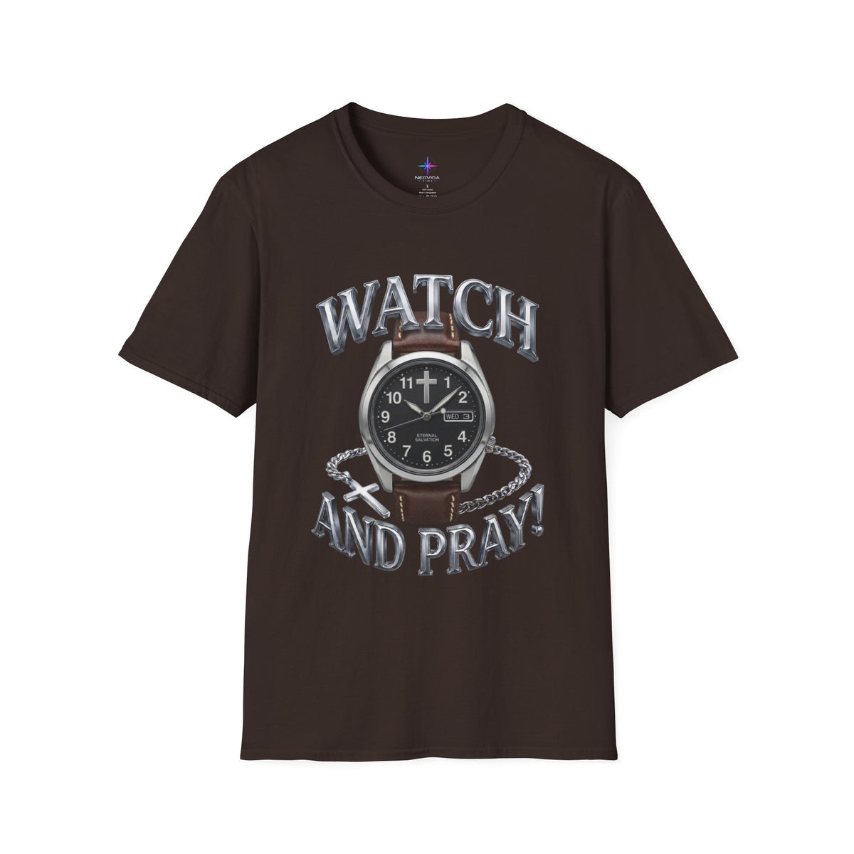 Watch and Pray! Heavyweight Graphic Tee – The Field Duty Edition
