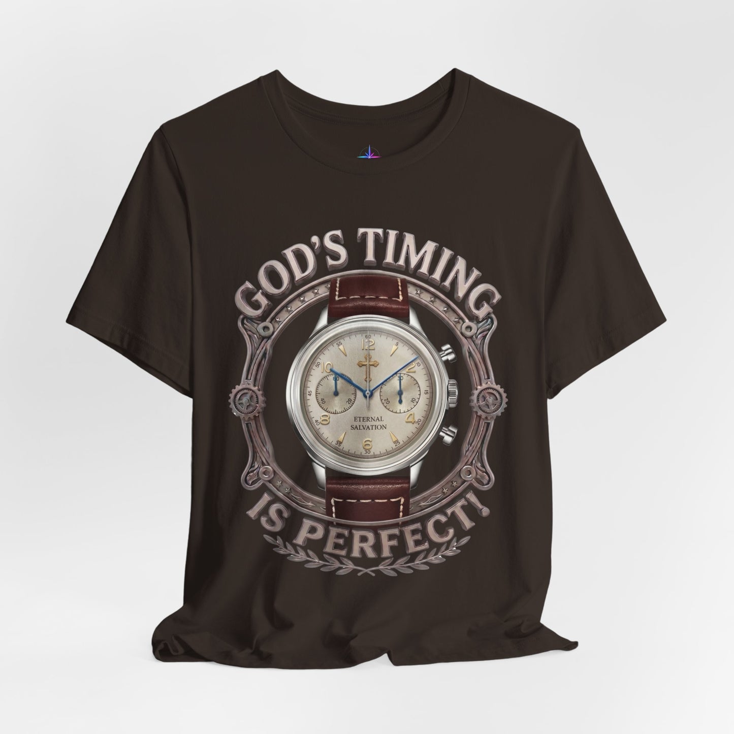 God's Timing Is Perfect Watch Lover T-Shirt | Christian Graphic Tee 7