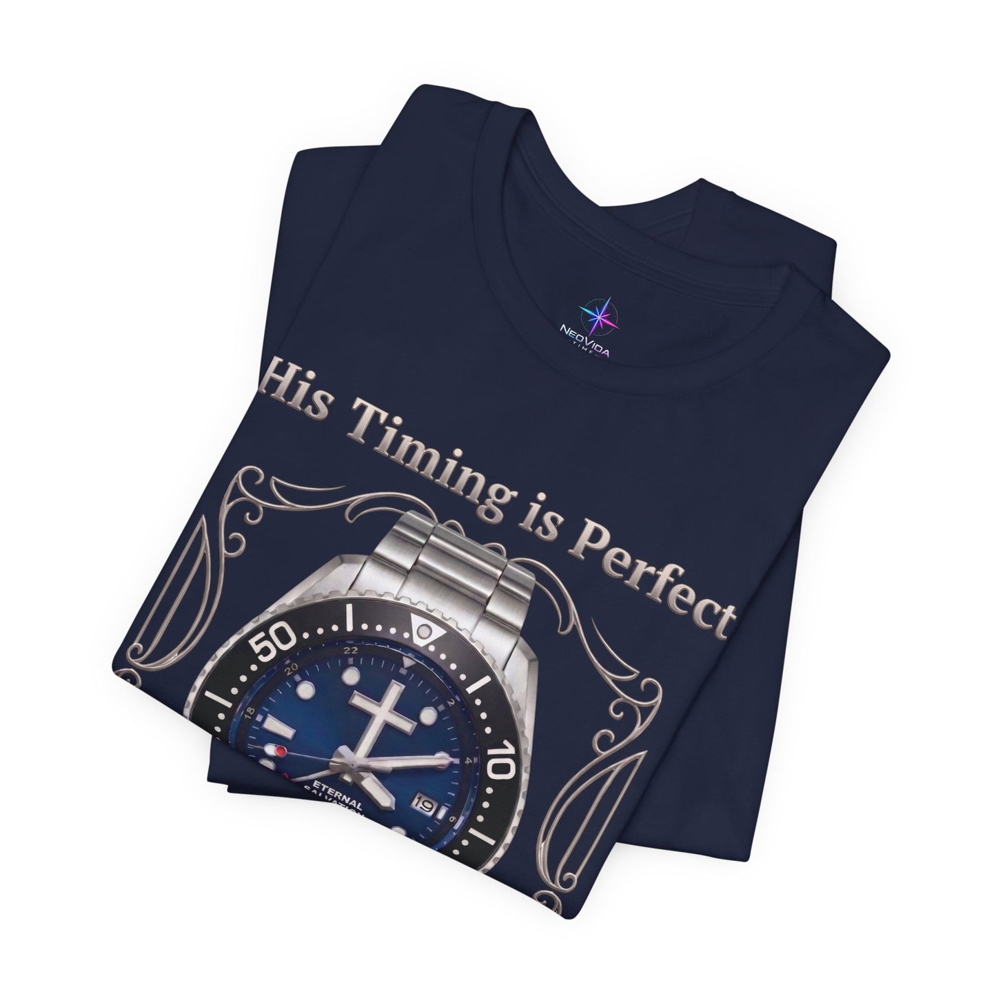 Trust In Jesus Watch Lover T-Shirt | Christian Graphic Tee 1