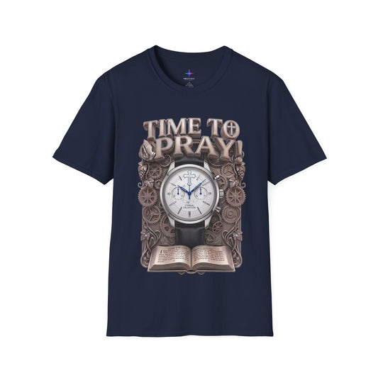 Time to Pray Chronograph Graphic T-Shirt