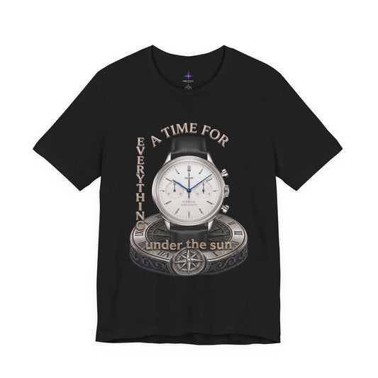 "A Time for Everything" Chronograph Graphic T-Shirt
