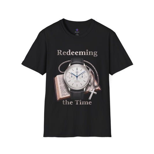 Redeeming the Time Graphic Tee – Classic Chronograph Edition
