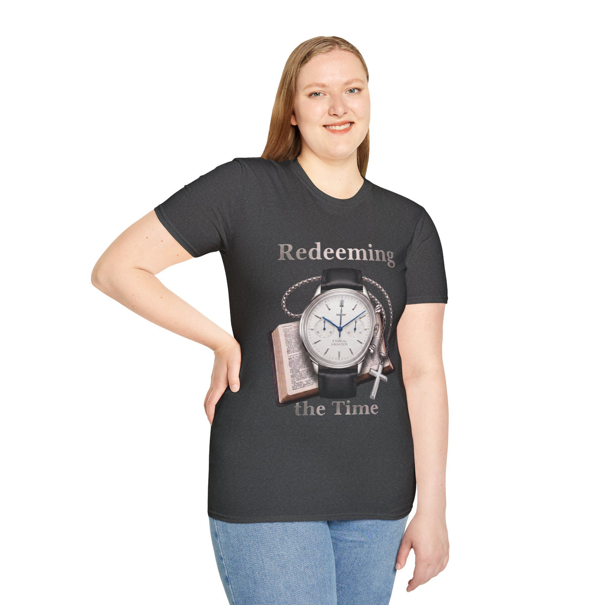 Redeeming the Time Graphic Tee – Classic Chronograph Edition