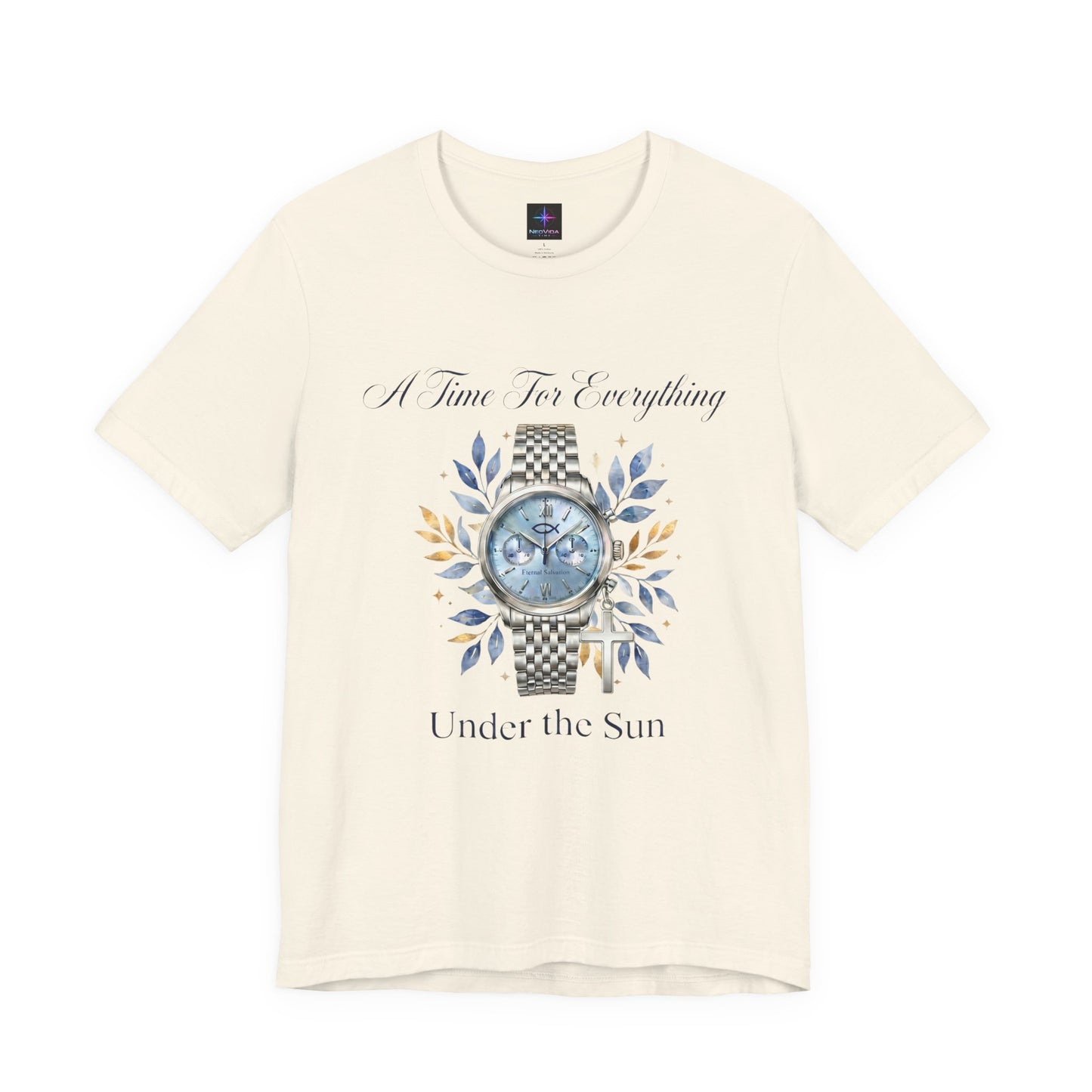 A Time For Everything Under The Sun Ladies Watch Lover T-Shirt | Christian Graphic Tee