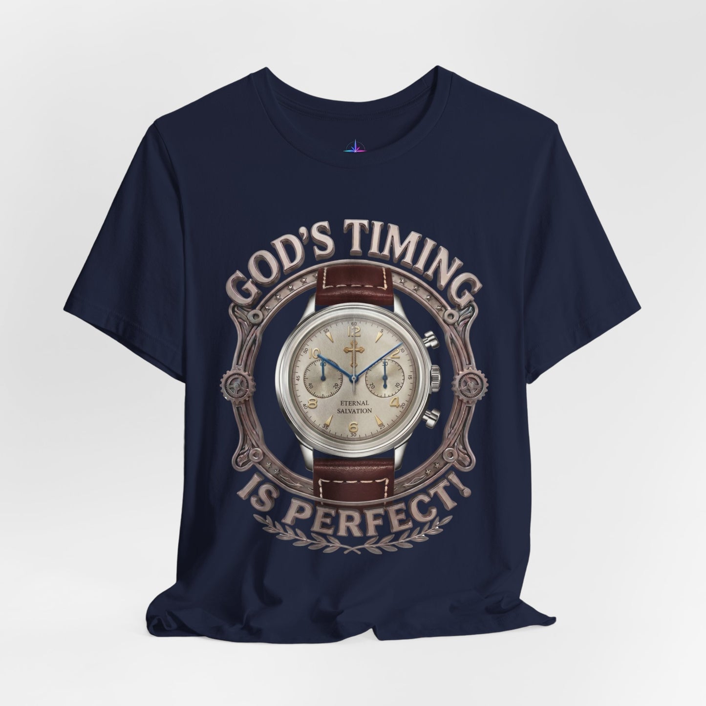 God's Timing Is Perfect Watch Lover T-Shirt | Christian Graphic Tee 7