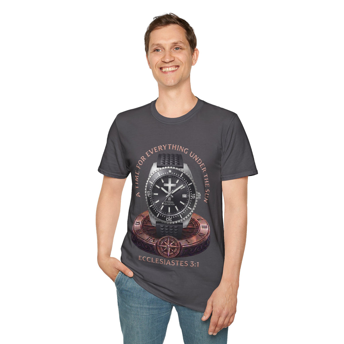 A Time for Everything Tactical Diver Graphic T-Shirt