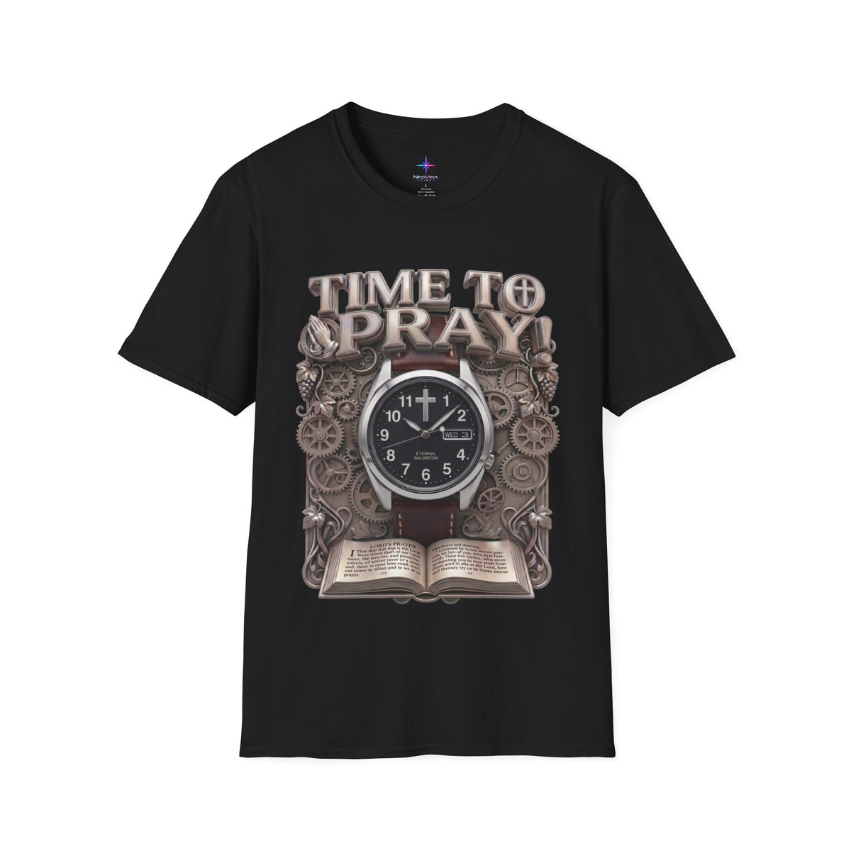 Time to Pray Field Watch Graphic T-Shirt