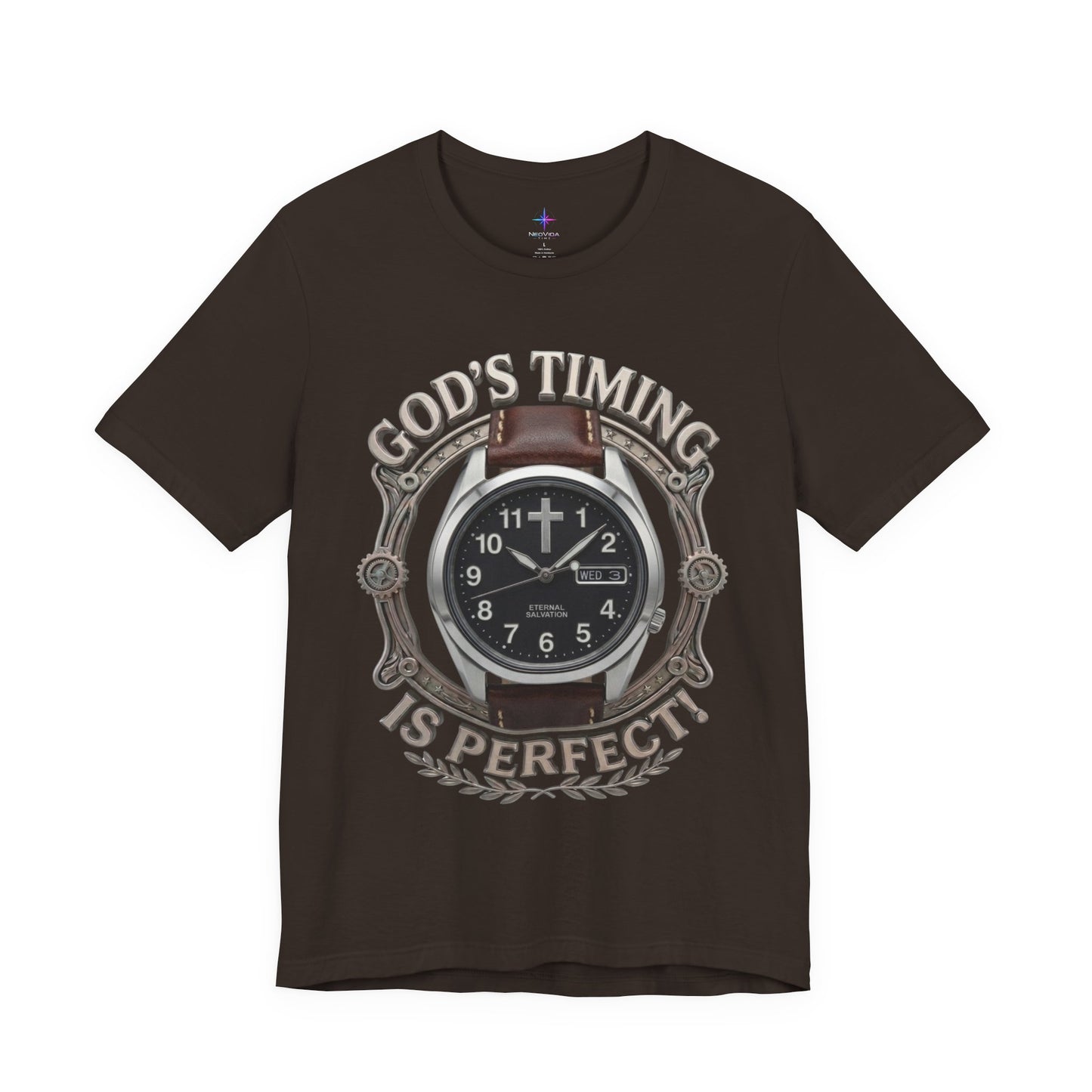 God's Timing Is Perfect Watch Lover T-Shirt | Christian Graphic Tee 6