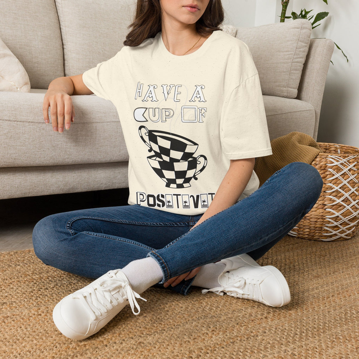 Have A Cup´of Positivity Inspired Collection Graphic Tee