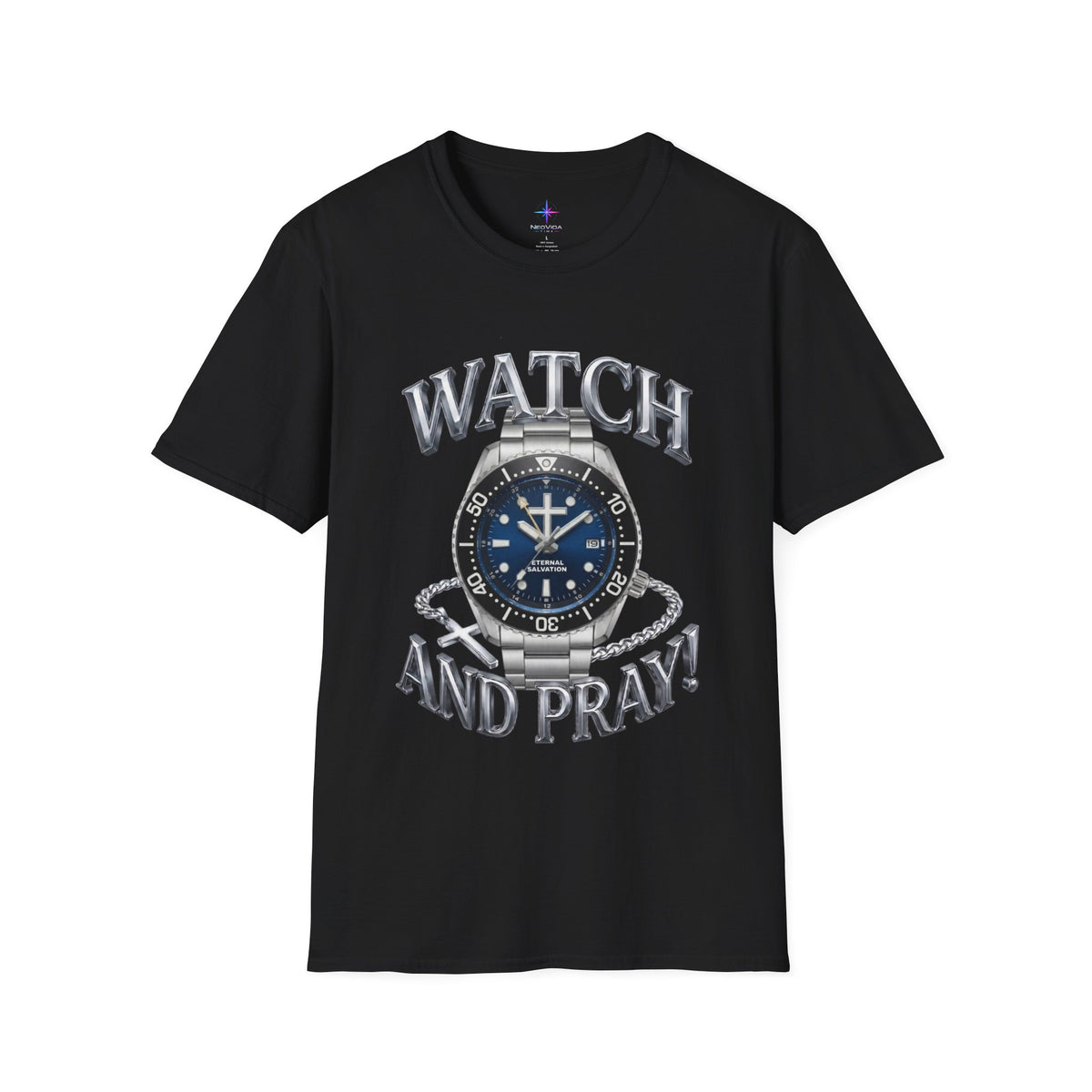 Watch and Pray! Heavyweight Graphic Tee – The GMT Sunburst Edition