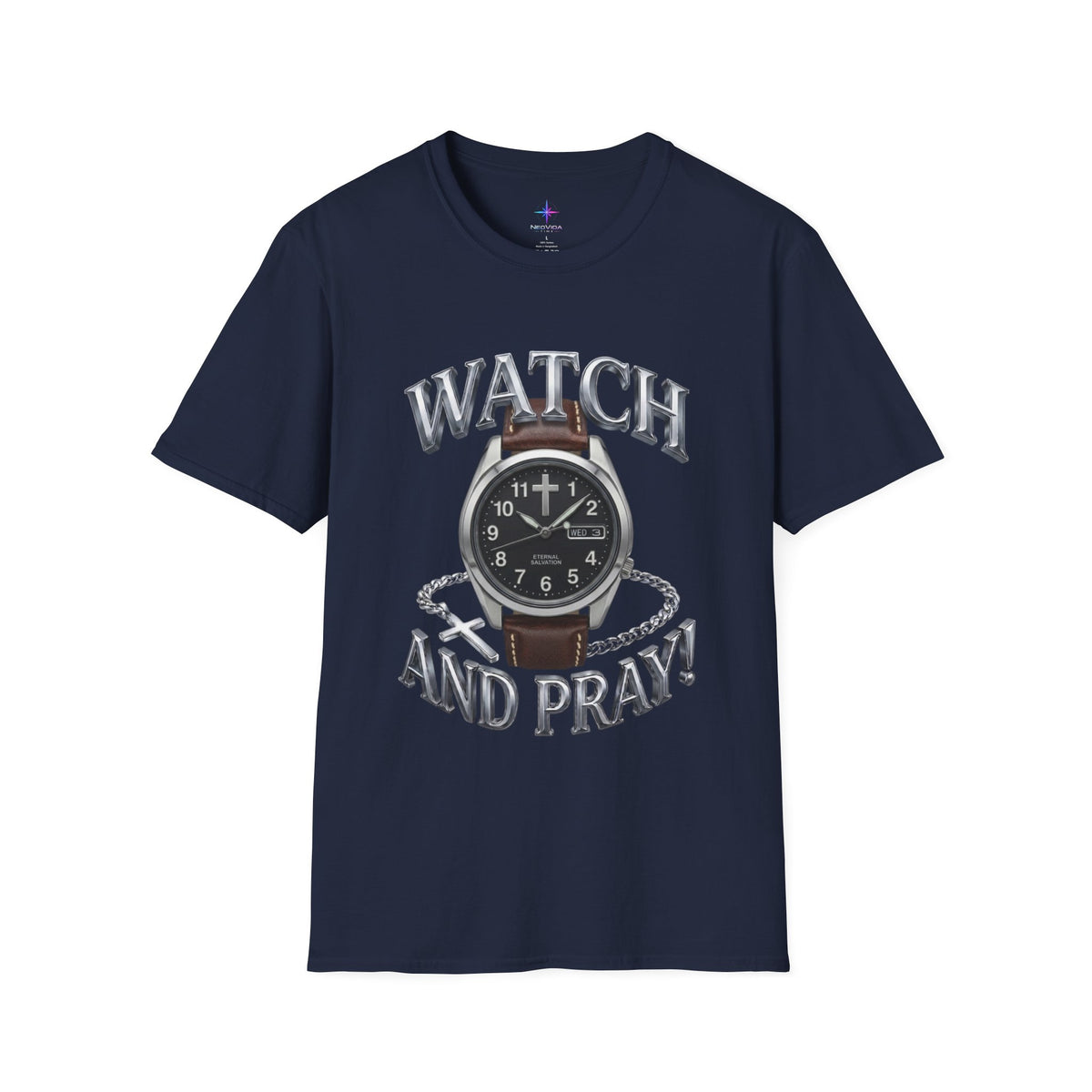 Watch and Pray! Heavyweight Graphic Tee – The Field Duty Edition