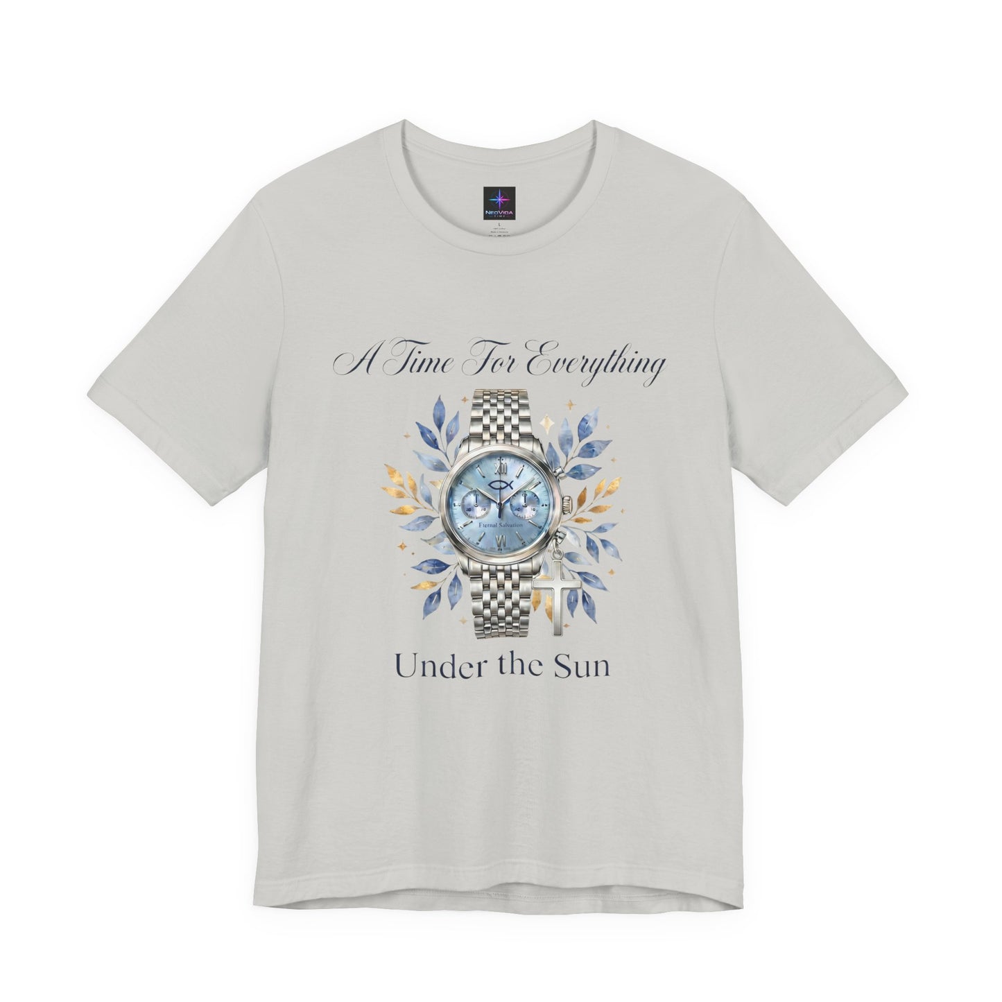 A Time For Everything Under The Sun Ladies Watch Lover T-Shirt | Christian Graphic Tee