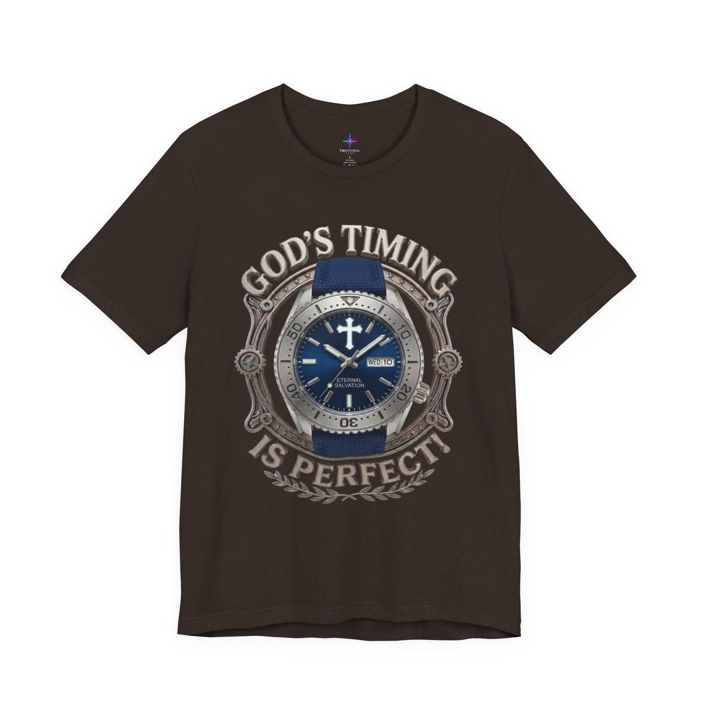 God's Timing Is Perfect Watch Lover T-Shirt | Christian Graphic Tee 2