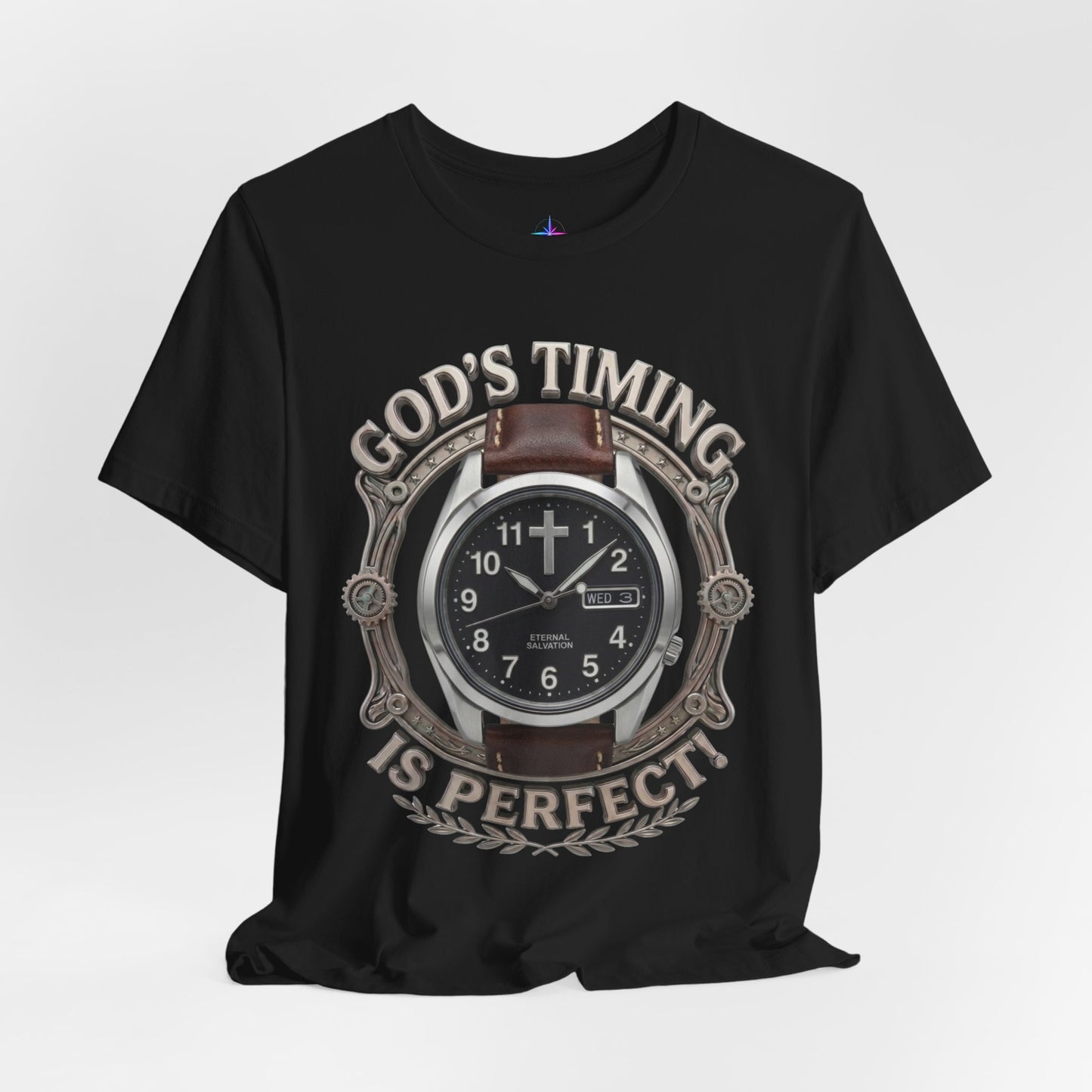 God's Timing Is Perfect Watch Lover T-Shirt | Christian Graphic Tee 6