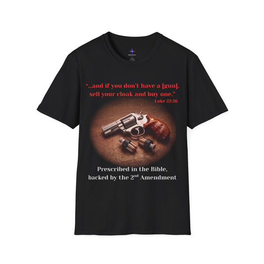 The Cloak & Caliber Graphic Tee – Revolver Edition