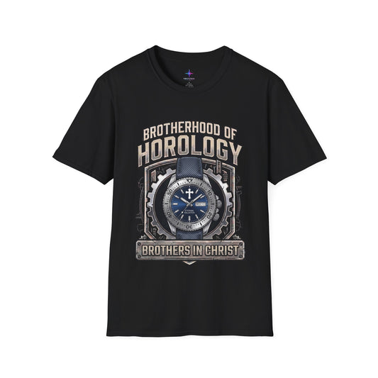 Brotherhood of Horology Heavyweight Graphic Tee – The Nautical Blue Edition