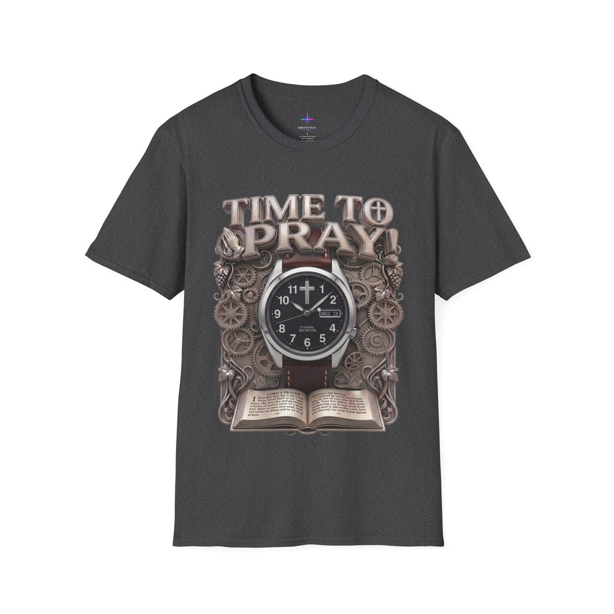Time to Pray Field Watch Graphic T-Shirt