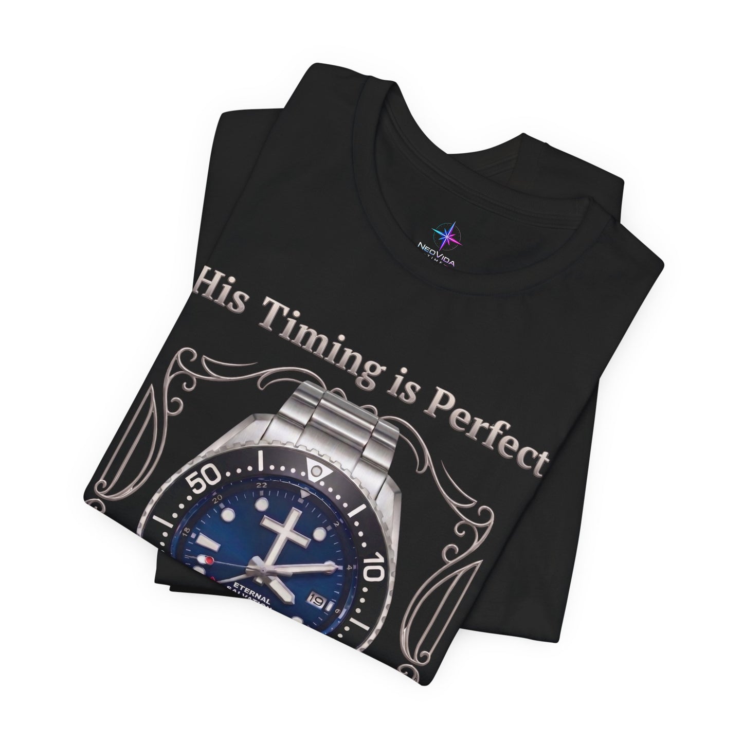 Trust In Jesus Watch Lover T-Shirt | Christian Graphic Tee 1