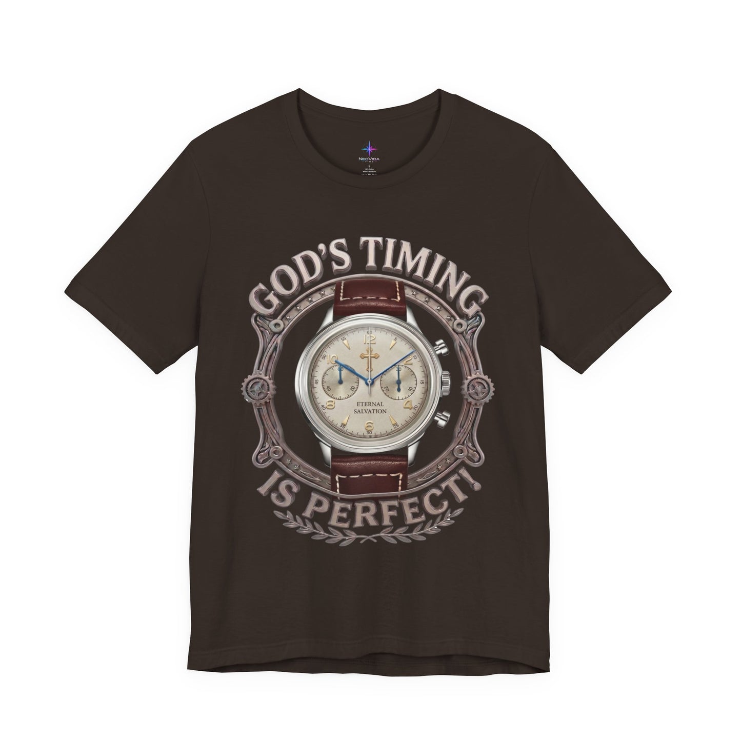 God's Timing Is Perfect Watch Lover T-Shirt | Christian Graphic Tee 7