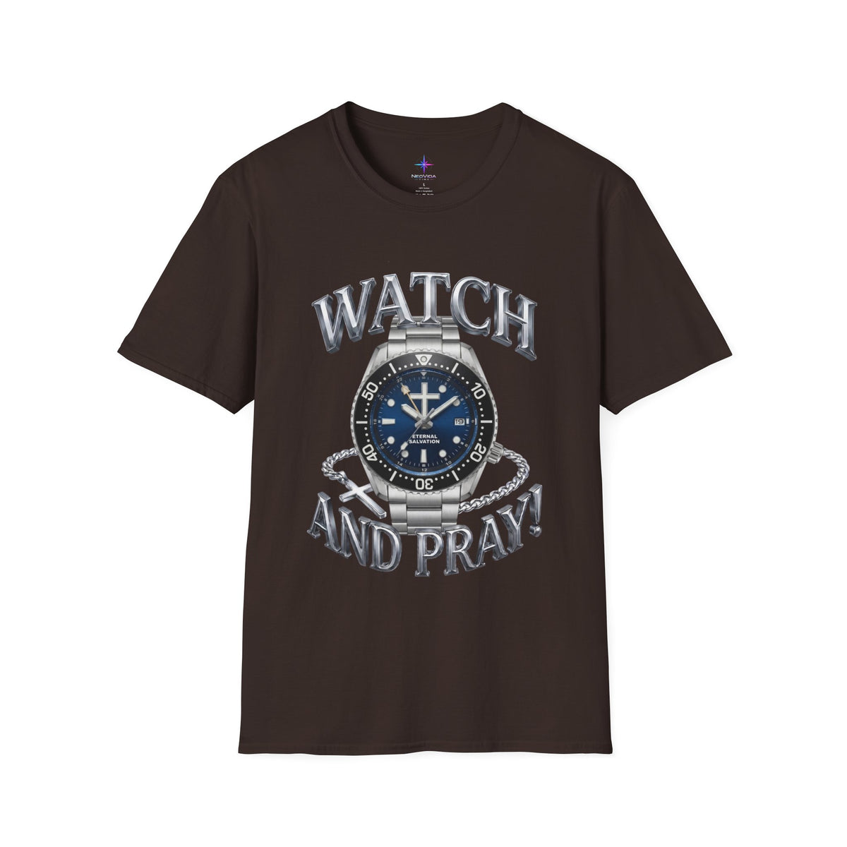 Watch and Pray! Heavyweight Graphic Tee – The GMT Sunburst Edition