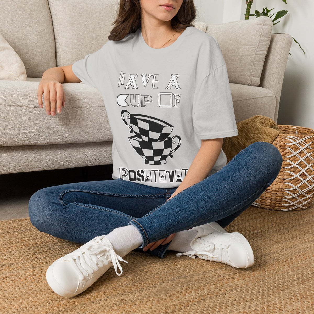 Have A Cup´of Positivity Inspired Collection Graphic Tee