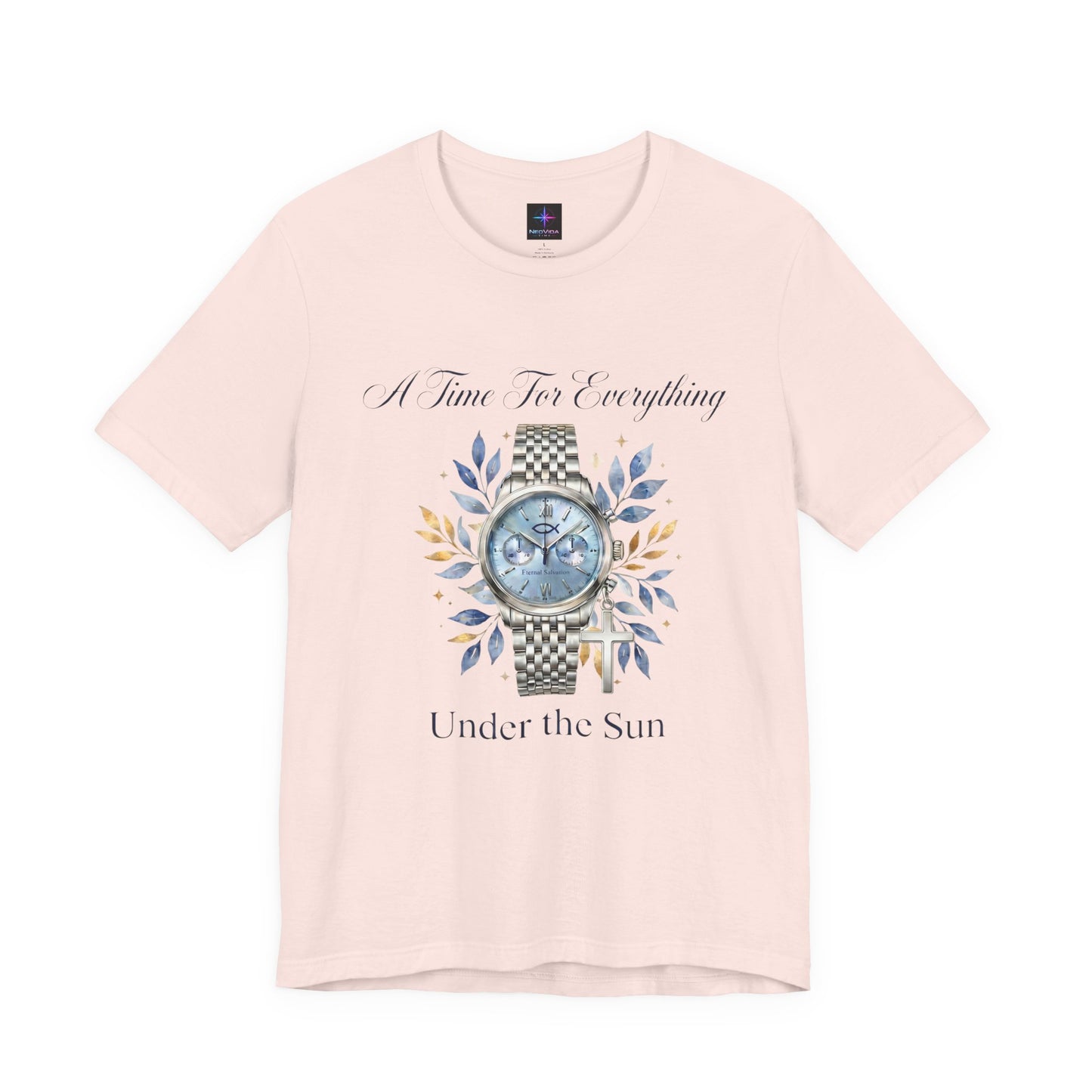 A Time For Everything Under The Sun Ladies Watch Lover T-Shirt | Christian Graphic Tee