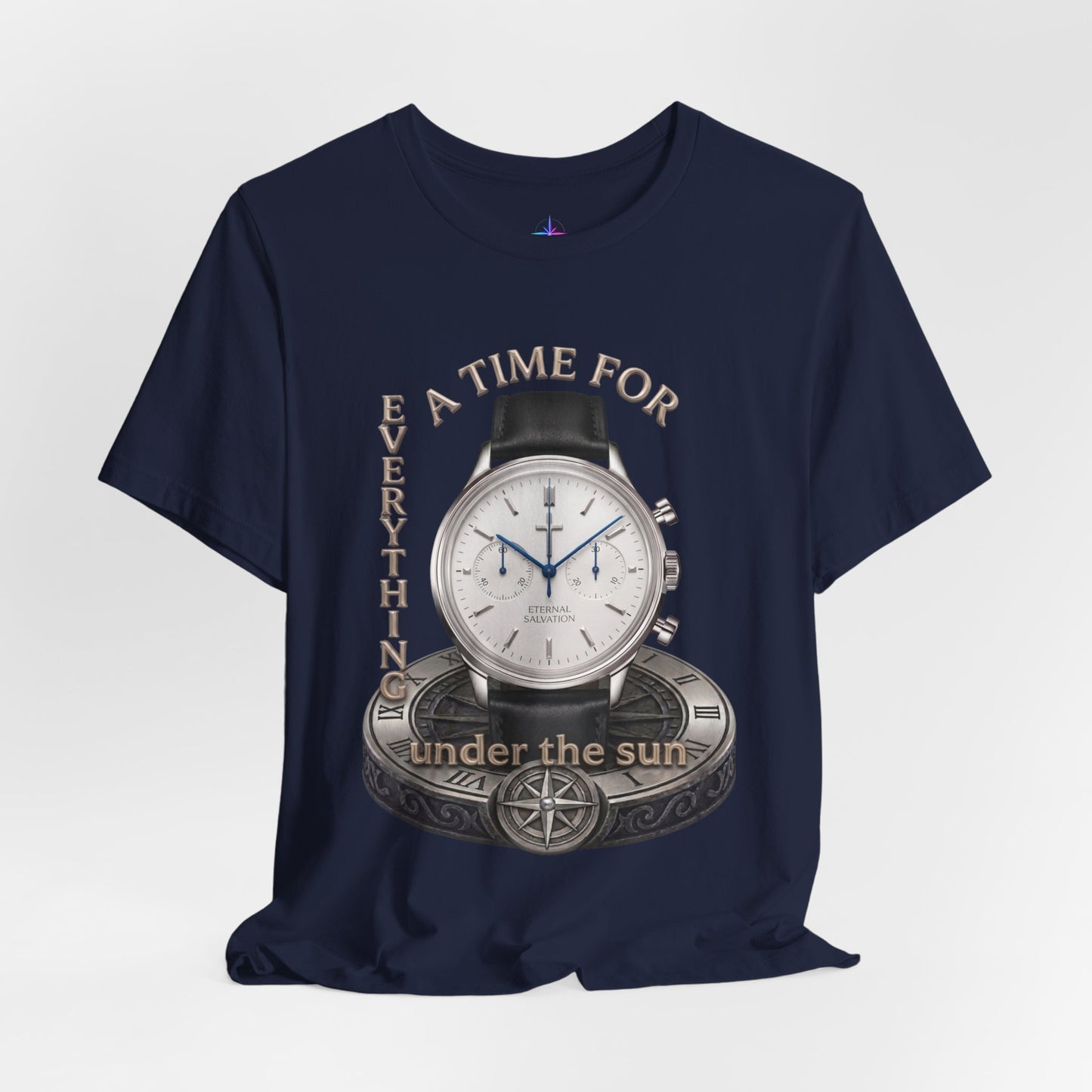"A Time for Everything" Chronograph Graphic T-Shirt