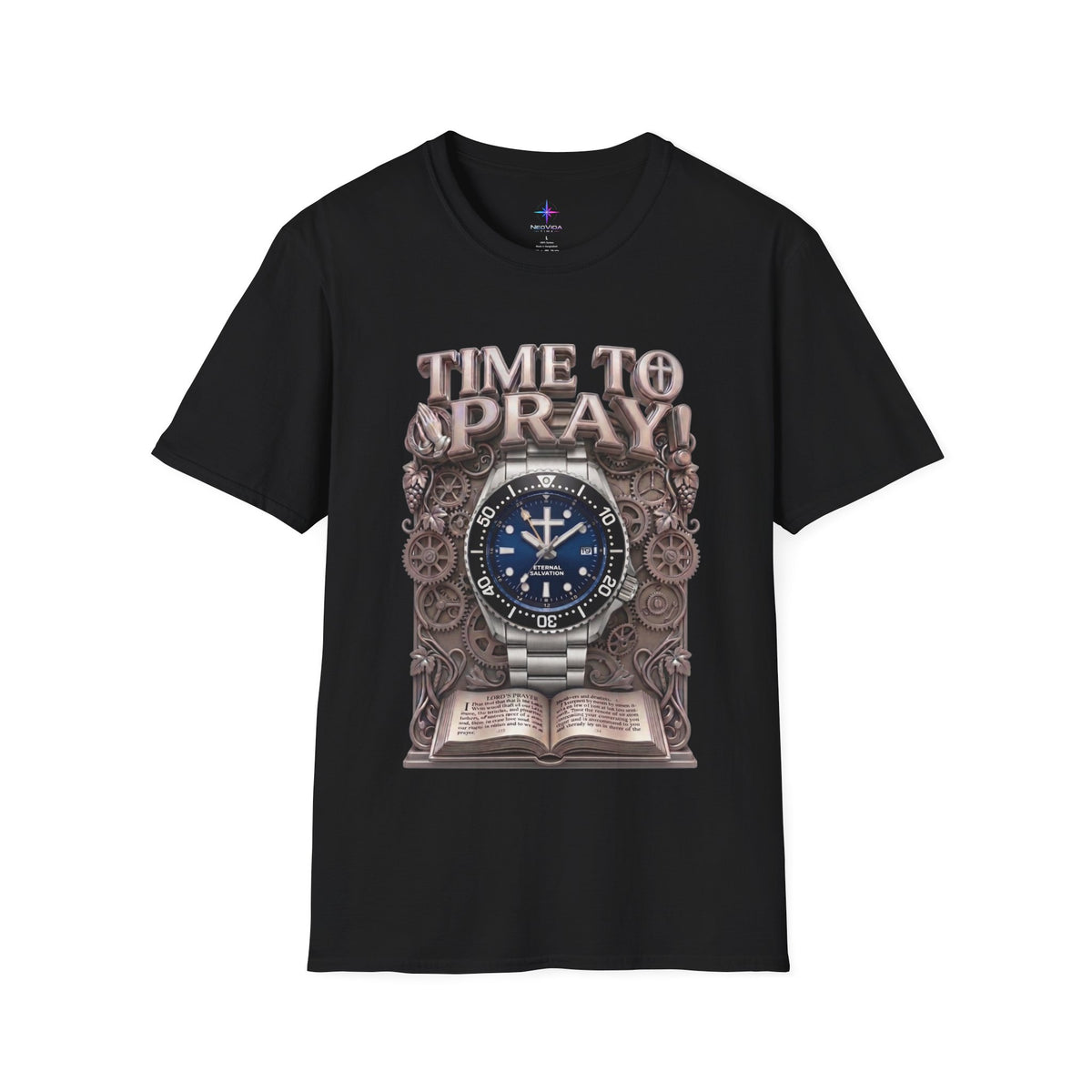 Time to Pray GMT Diver Graphic T-Shirt