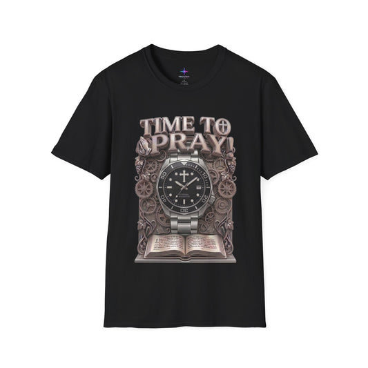 Time to Pray Steel Diver Graphic T-Shirt